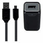 Qmadix 2.1 Amp Wall Charger with 6 Ft Micro USB Flat Cable - Black Cell Phone - Chargers & Cradles Qmadix    - Simple Cell Bulk Wholesale Pricing - USA Seller