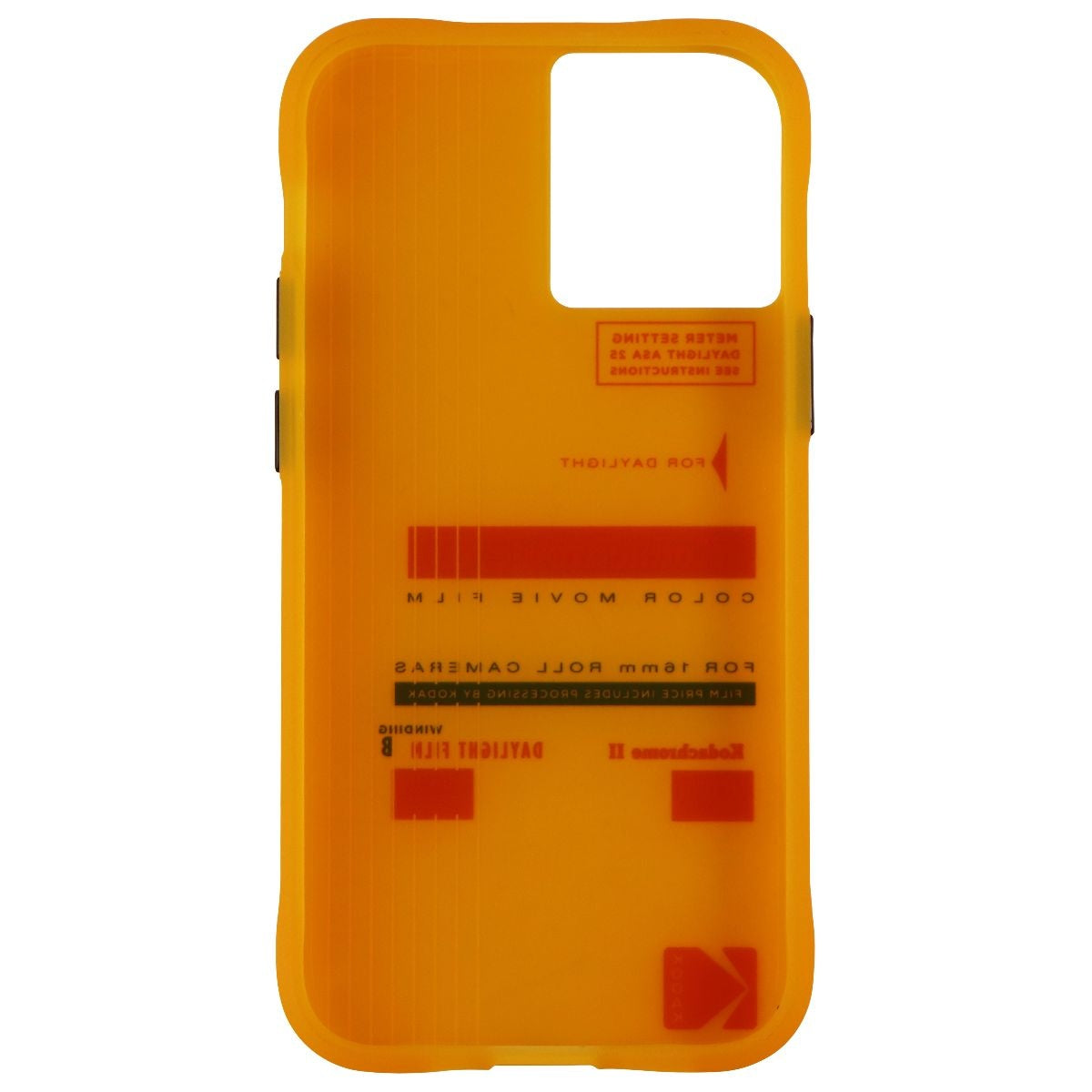 Kodak Case-Mate Hardshell Case for iPhone 12 Mini (5G) - Vintage Yellow Cell Phone - Cases, Covers & Skins Case-Mate    - Simple Cell Bulk Wholesale Pricing - USA Seller