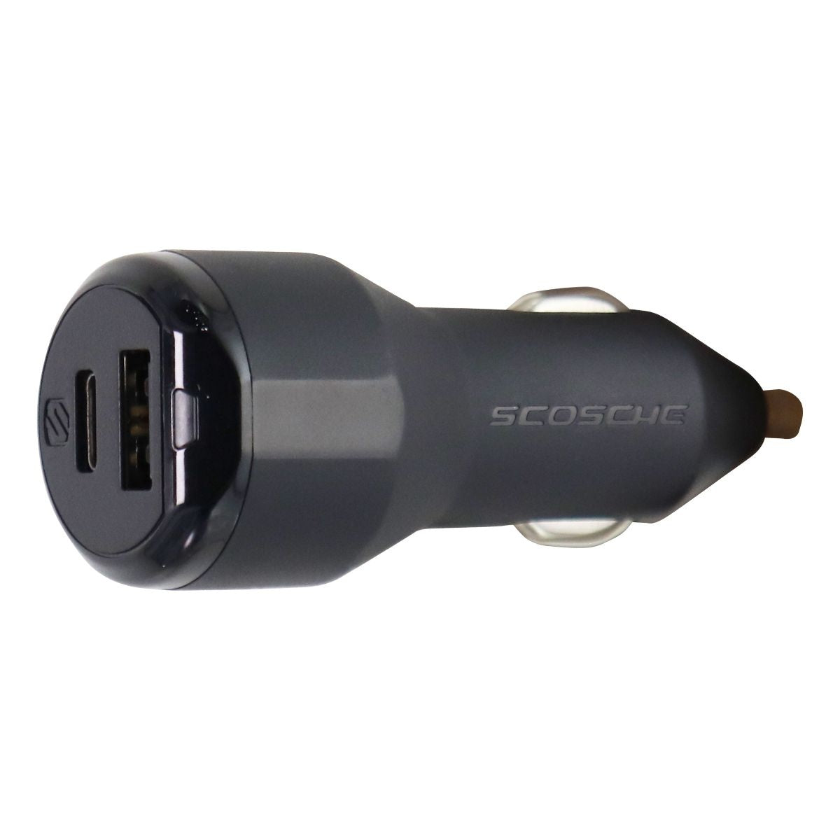 Scosche PowerVolt 3.0 USB-C & USB-A Fast Charger for Cars & Vehicles - Black Cell Phone - Chargers & Cradles Scosche    - Simple Cell Bulk Wholesale Pricing - USA Seller