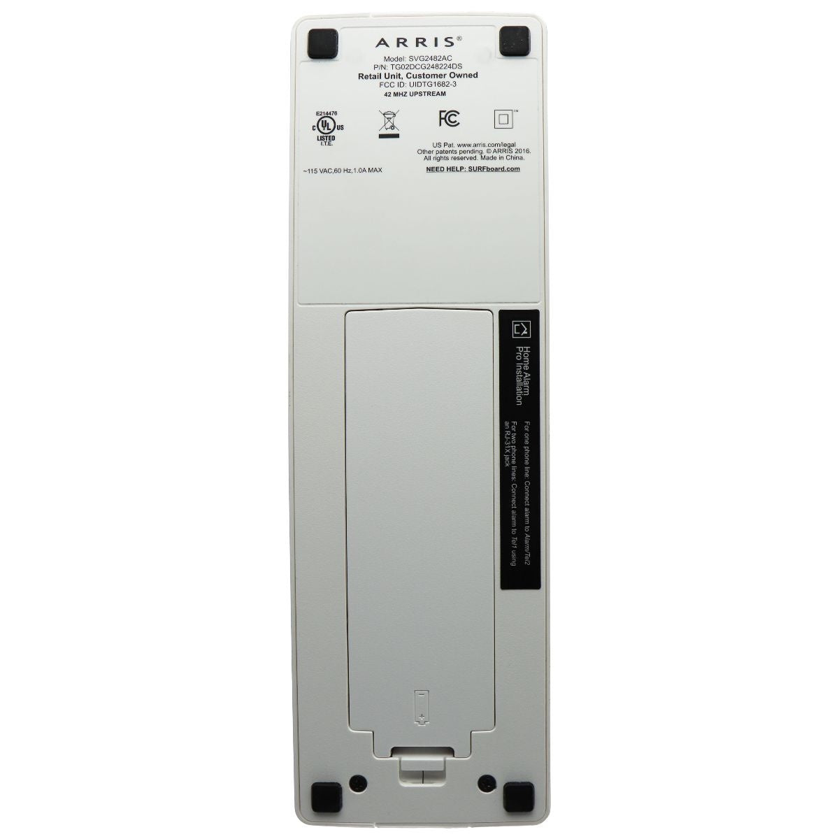 ARRIS SURFboard SVG2482AC DOCSIS 3.0 Cable Modem & AC1750 Wi-Fi Router Modem-Router Combos Arris    - Simple Cell Bulk Wholesale Pricing - USA Seller