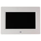 Digital Photo Frame (6x3.5) with SD Memory Card Input - White Digital Camera - Digital Photo Frames Unbranded    - Simple Cell Bulk Wholesale Pricing - USA Seller