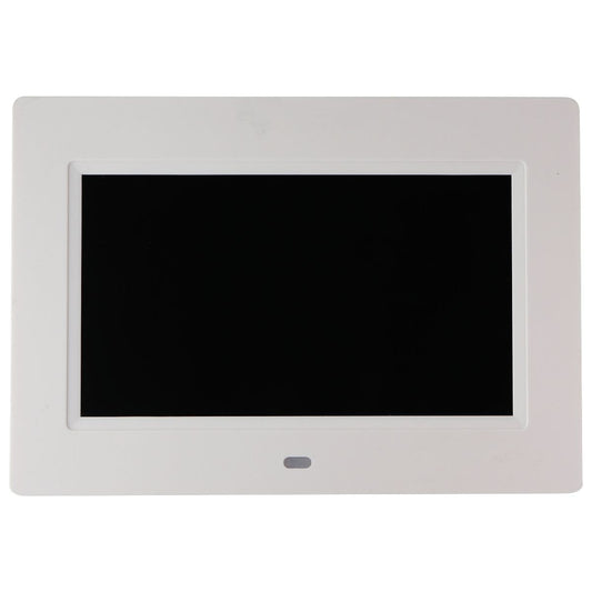 Digital Photo Frame (6x3.5) with SD Memory Card Input - White Digital Camera - Digital Photo Frames Unbranded    - Simple Cell Bulk Wholesale Pricing - USA Seller