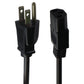 Ching Cheng (6-Foot) E88446 Power Supply Cord Plug - Black EL-302 10A / 250V Multipurpose Batteries & Power - Multipurpose AC to DC Adapters Ching Cheng    - Simple Cell Bulk Wholesale Pricing - USA Seller