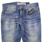 Express Jeans Mens Slim Fit Skinny/Stretch (W28 x L32) - Demin Blue/Gold Stitch Other Sporting Goods Express    - Simple Cell Bulk Wholesale Pricing - USA Seller