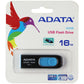 ADATA UV128 16GB USB 3.0 Retractable Capless Flash Drive, Blue (AUV128-16G-RBE) Digital Storage - USB Flash Drives ADATA    - Simple Cell Bulk Wholesale Pricing - USA Seller