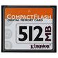 Kingston Compact Flash Digital Memory Card - 512MB  Kingston    - Simple Cell Bulk Wholesale Pricing - USA Seller