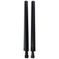 NetGear Replacement (2 Pack) of Antennas for NetGear LAX20 Router - Black Networking - Wireless Wi-Fi Routers Netgear    - Simple Cell Bulk Wholesale Pricing - USA Seller