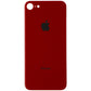 Repair Part - Back Glass Panel for Apple iPhone 8 - Red with Logo Cell Phone - Replacement Parts & Tools Unbranded    - Simple Cell Bulk Wholesale Pricing - USA Seller