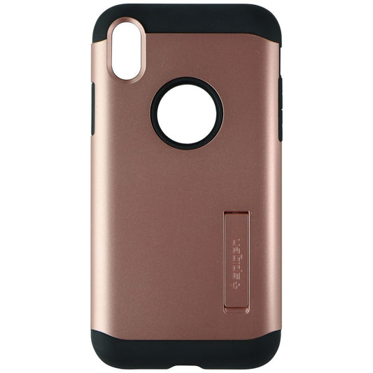 Spigen Slim Armor Series Case with Kickstand for Apple iPhone XR - Rose Gold Cell Phone - Cases, Covers & Skins Spigen    - Simple Cell Bulk Wholesale Pricing - USA Seller