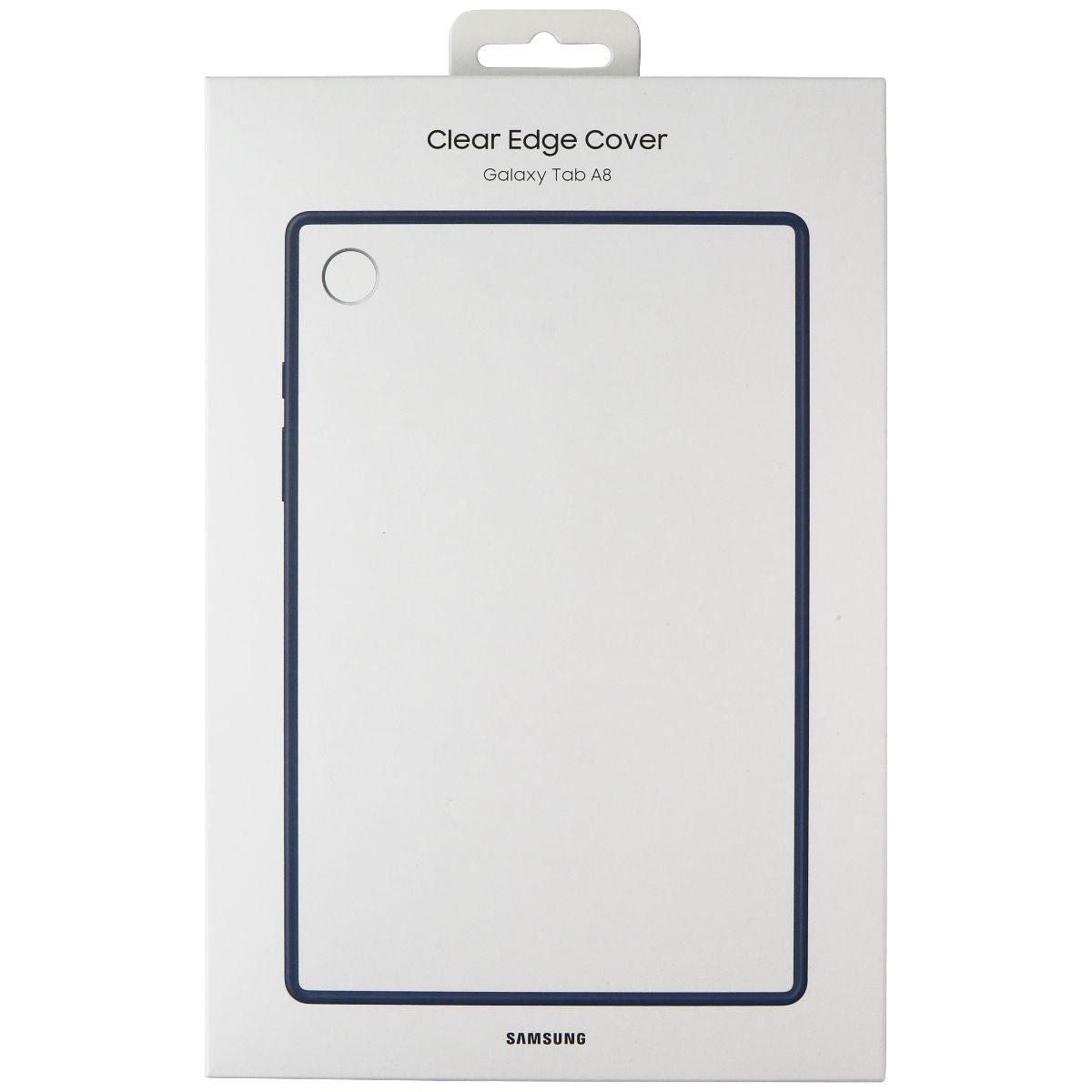 Samsung Clear Edge Cover for Galaxy Tab A8 - Navy iPad/Tablet Accessories - Cases, Covers, Keyboard Folios Samsung    - Simple Cell Bulk Wholesale Pricing - USA Seller