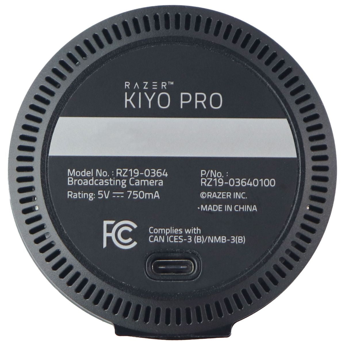 Razer Kiyo Pro Streaming Webcam Full HD 1080p 60FPS - Black Computer Accessories - Webcams Razer    - Simple Cell Bulk Wholesale Pricing - USA Seller