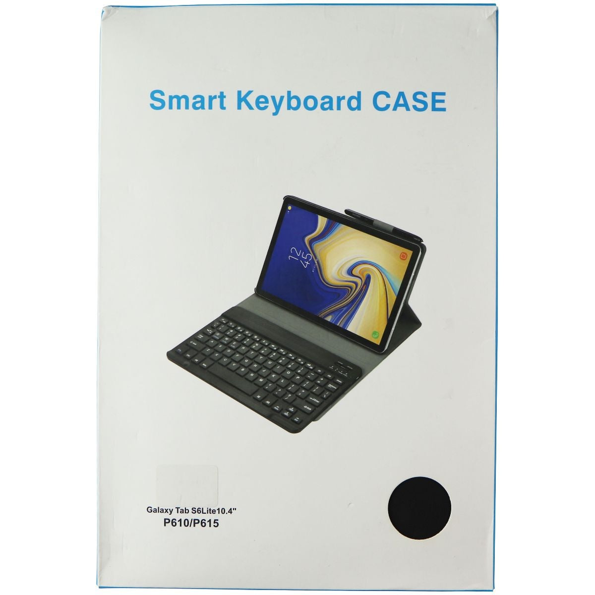 Hardshell Smart Keyboard Case for Galaxy Tab S6 Lite (10.4 Inch) - Black iPad/Tablet Accessories - Cases, Covers, Keyboard Folios Samsung    - Simple Cell Bulk Wholesale Pricing - USA Seller