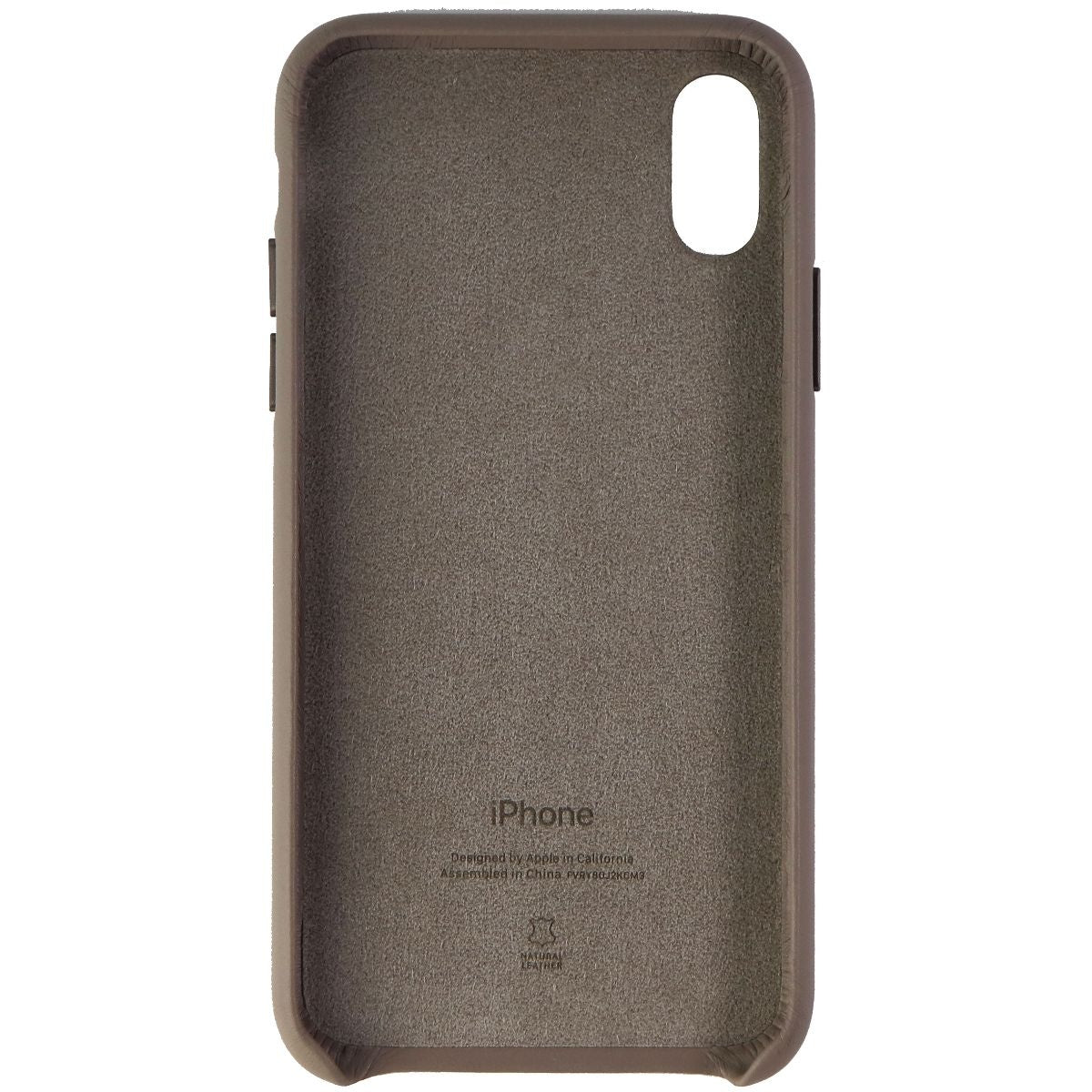 Apple Leather Case for iPhone Xs (5.8 Inch) - MRWL2ZM/A - Taupe Cell Phone - Cases, Covers & Skins Apple    - Simple Cell Bulk Wholesale Pricing - USA Seller