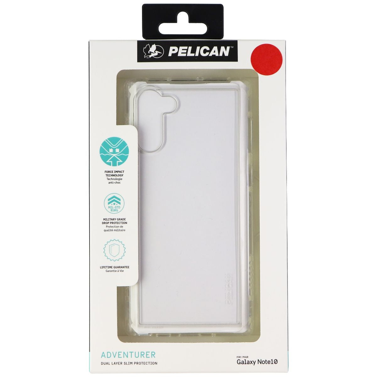 Pelican Adventurer Series Hard Case for Samsung Galaxy Note10 - Clear Cell Phone - Cases, Covers & Skins Pelican    - Simple Cell Bulk Wholesale Pricing - USA Seller