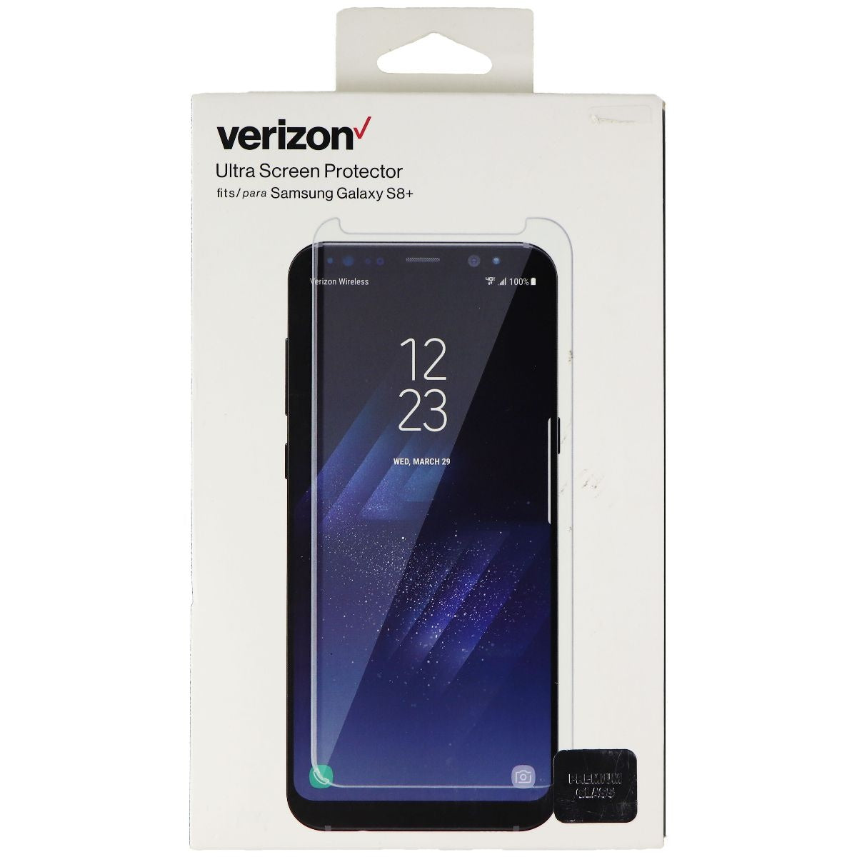 Verizon Ultra Screen Protector for Samsung Galaxy S8+ (Plus) - Clear Cell Phone - Screen Protectors Verizon    - Simple Cell Bulk Wholesale Pricing - USA Seller