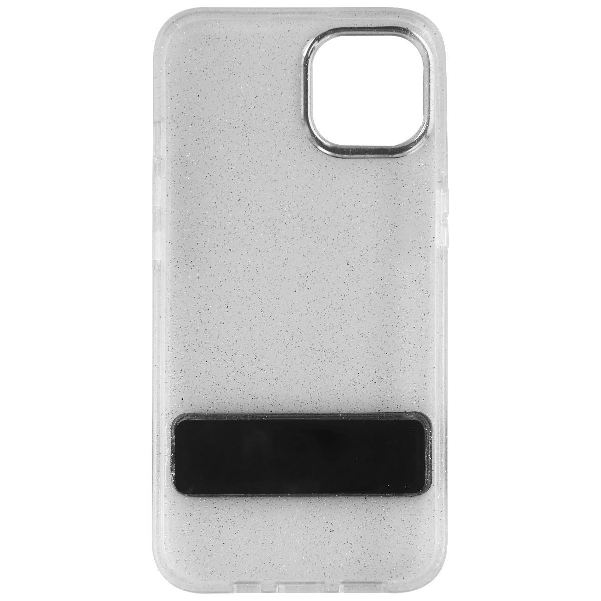 AQA Hard Protective Case w/ Kickstand for Apple iPhone 13 - Silver Glitter Cell Phone - Cases, Covers & Skins AQA    - Simple Cell Bulk Wholesale Pricing - USA Seller