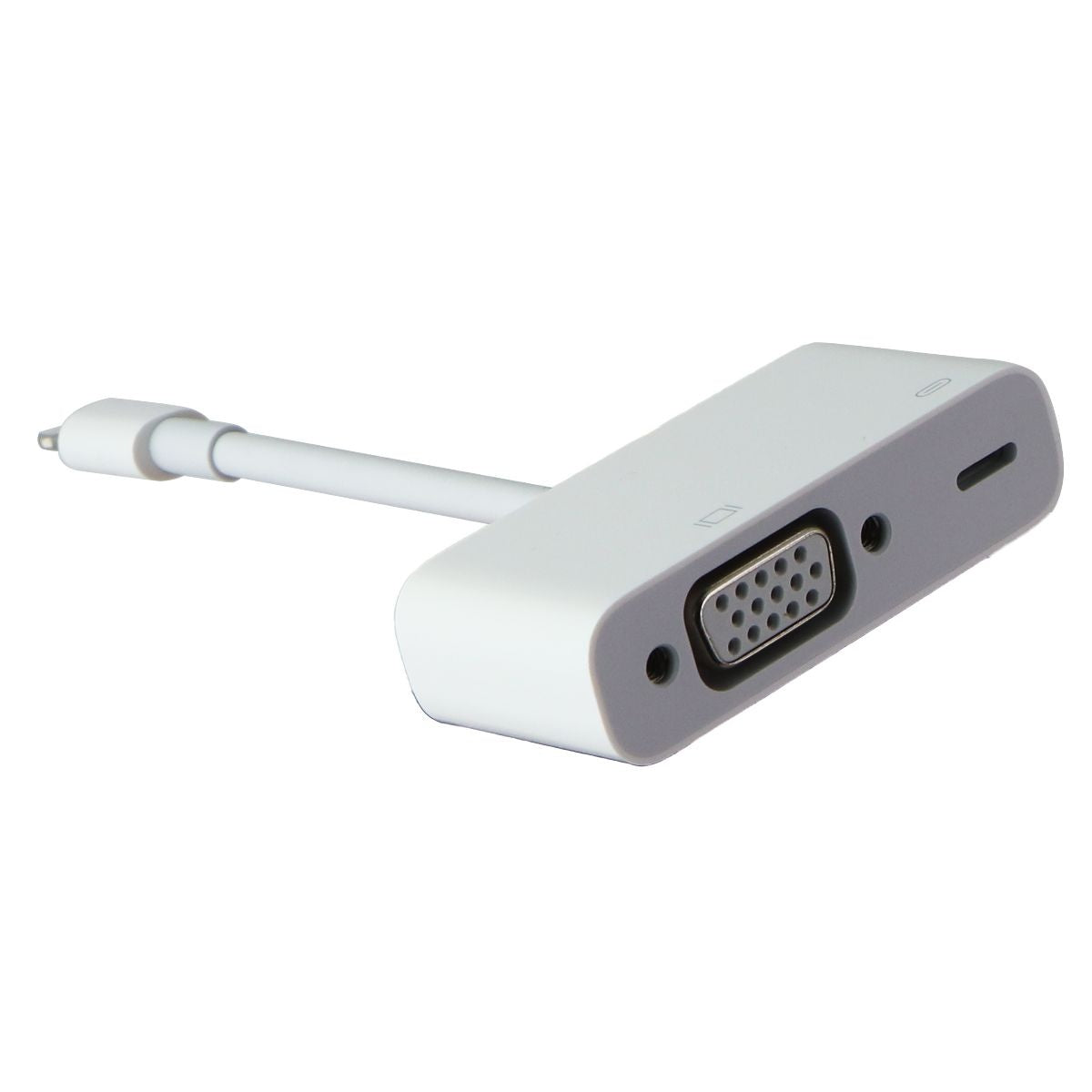 Apple Official Lightning 8-Pin to VGA Adapter - White (MD825AM/A) Computer/Network - Monitor/AV Cables & Adapters Apple    - Simple Cell Bulk Wholesale Pricing - USA Seller