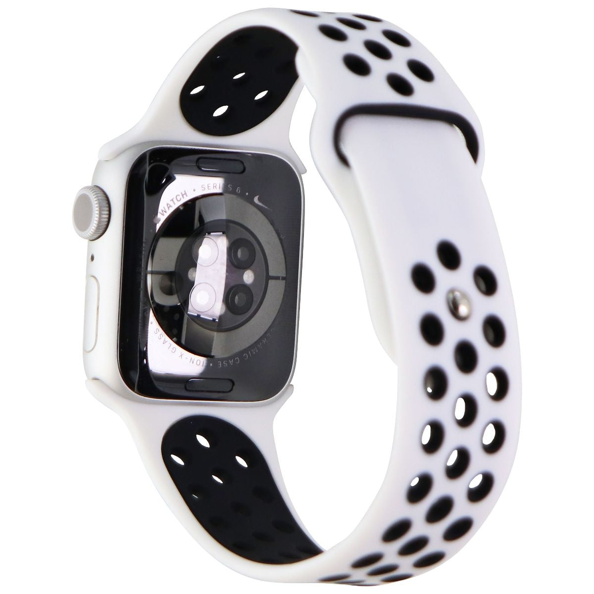 Apple Watch NIKE Series 6 (GPS) - 40mm Silver Aluminum / White Sp Band (A2291) Smart Watches Apple    - Simple Cell Bulk Wholesale Pricing - USA Seller