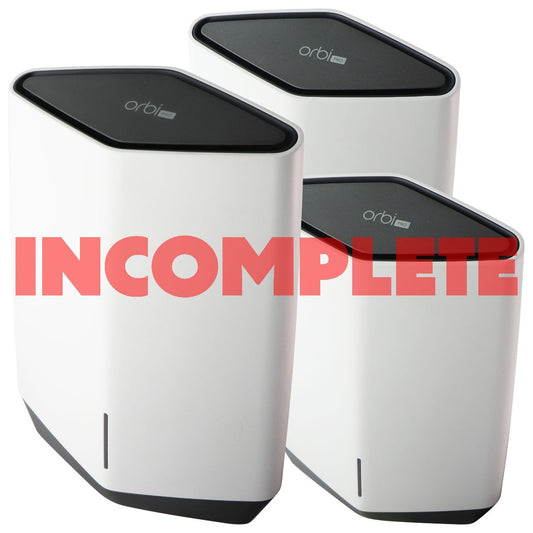 NETGEAR Orbi Pro WiFi 6 Tri-band Mesh System for Business or Home (SXK80B3) Networking - Wireless Wi-Fi Routers Netgear    - Simple Cell Bulk Wholesale Pricing - USA Seller
