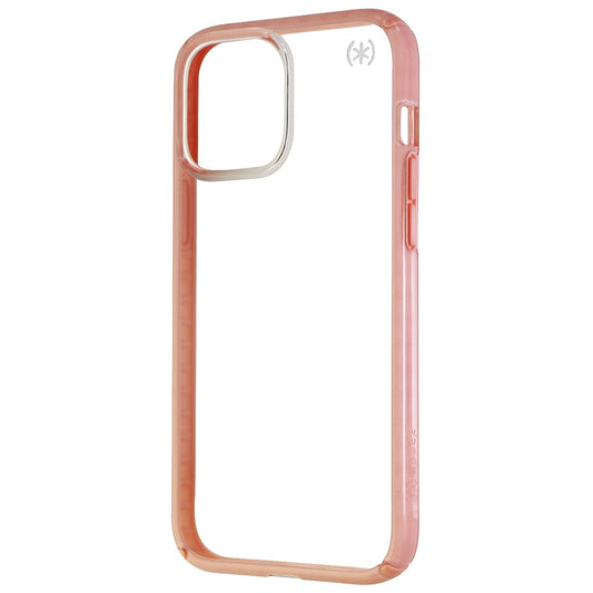 Speck Presidio Perfect-Clear Impact Geo Case for iPhone 12 Pro Max - Clear/Pink Cell Phone - Cases, Covers & Skins Speck    - Simple Cell Bulk Wholesale Pricing - USA Seller