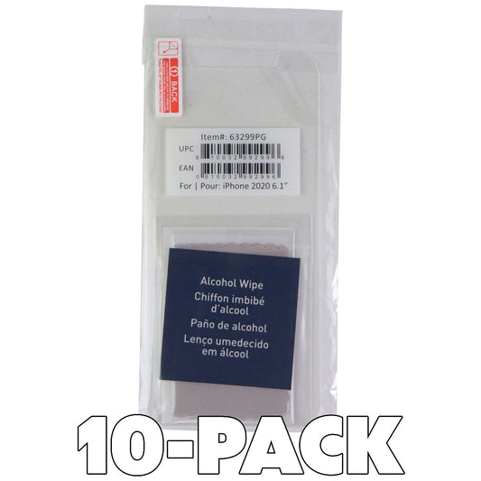 PureGear High-Definition Tempered Glass for iPhone 12/12 Pro - Clear BULK 10PCS Cell Phone - Screen Protectors PureGear    - Simple Cell Bulk Wholesale Pricing - USA Seller