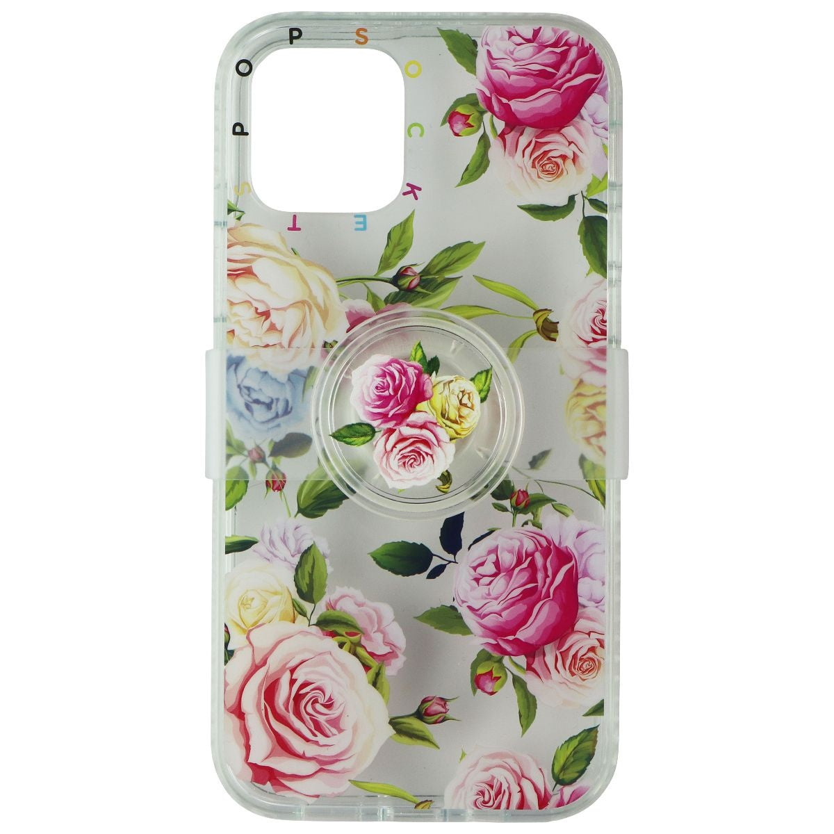 PopSockets Slide Pop Grip Case for iPhone 12 and 12 Pro - Vintage Floral Cell Phone - Cases, Covers & Skins PopSockets    - Simple Cell Bulk Wholesale Pricing - USA Seller