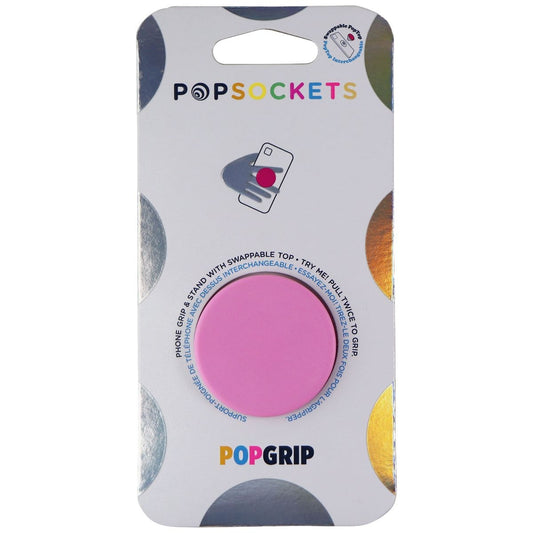 PopSockets Swappable PopGrip Phone Grip and Phone Stand - Colorblock Pink Cell Phone - Mounts & Holders PopSockets    - Simple Cell Bulk Wholesale Pricing - USA Seller