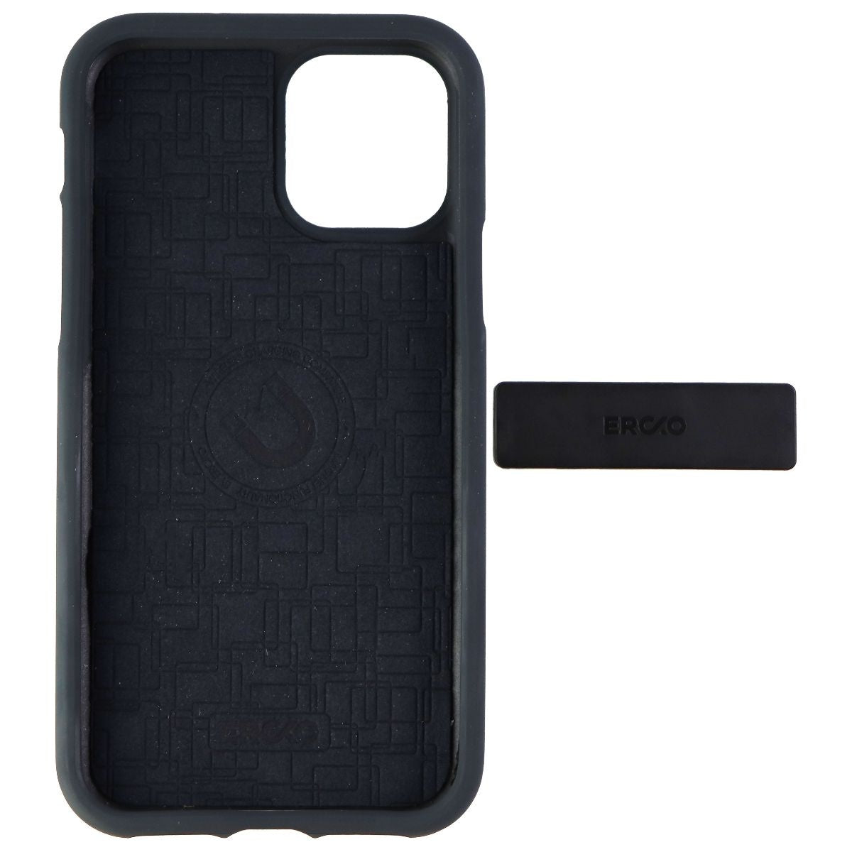 Ercko 2-in-1 Silicone Shield Gel Magnet Case & Holder for iPhone 11 Pro - Black Cell Phone - Cases, Covers & Skins Ercko    - Simple Cell Bulk Wholesale Pricing - USA Seller