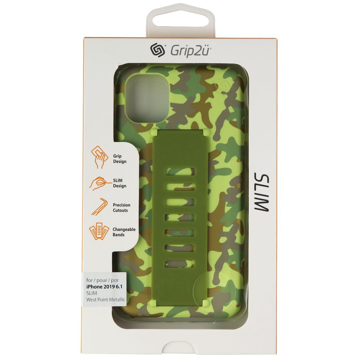 Grip2u Slim Series Case for Apple iPhone 11 & iPhone XR - West Point Metallic Cell Phone - Screen Protectors Grip2u    - Simple Cell Bulk Wholesale Pricing - USA Seller