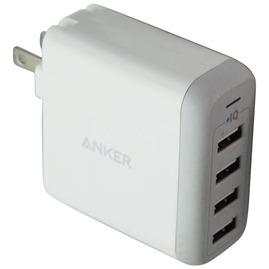 Anker PowerPort 4 (40-Watt) 4-Port USB Wall Charger with Foldable Plug Cell Phone - Chargers & Cradles Anker    - Simple Cell Bulk Wholesale Pricing - USA Seller