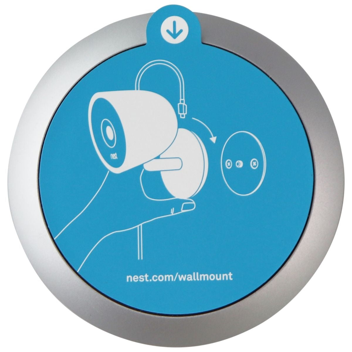 Google Wall Mount for Nest Cam IQ Indoor Cell Phone - Other Accessories Google    - Simple Cell Bulk Wholesale Pricing - USA Seller