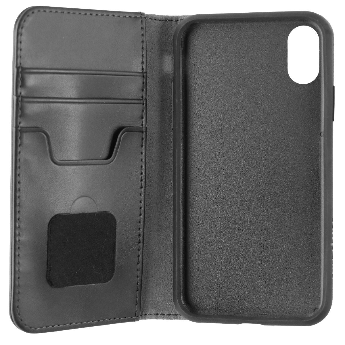 Moshi Overture Wallet Case for iPhone Xs/iPhone X - Charcoal Black Cell Phone - Cases, Covers & Skins Moshi    - Simple Cell Bulk Wholesale Pricing - USA Seller