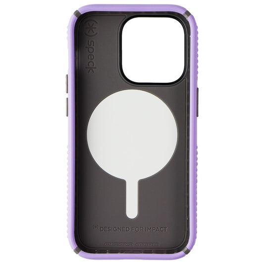 Speck Presidio Grip 2 Case for iPhone 14 Pro - Spring Purple and Cloudy Gray Cell Phone - Cases, Covers & Skins Speck    - Simple Cell Bulk Wholesale Pricing - USA Seller