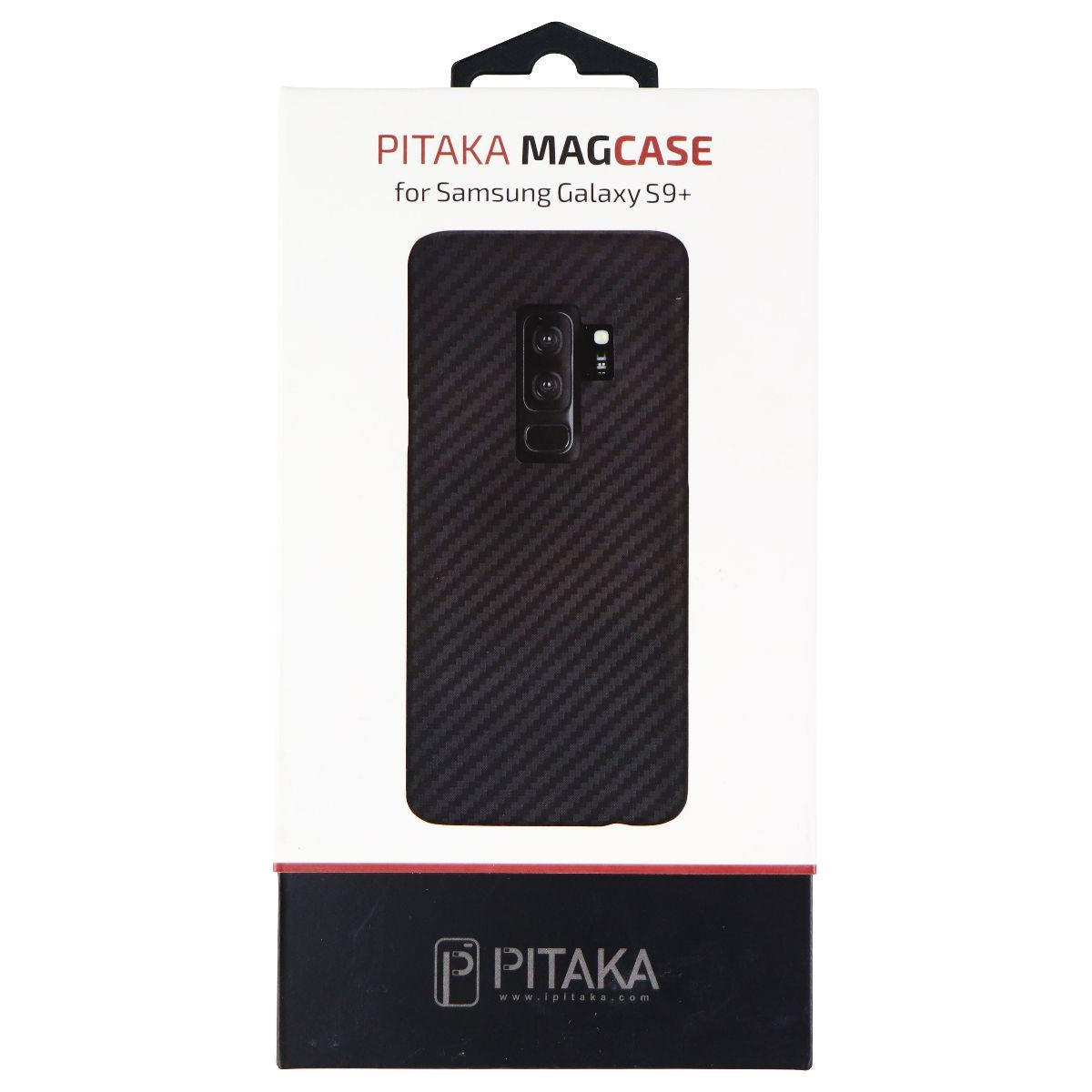 Pitaka MagCase Aramid Fiber Phone Case for Samsung Galaxy (S9+) - Black Cell Phone - Cases, Covers & Skins Pitaka    - Simple Cell Bulk Wholesale Pricing - USA Seller