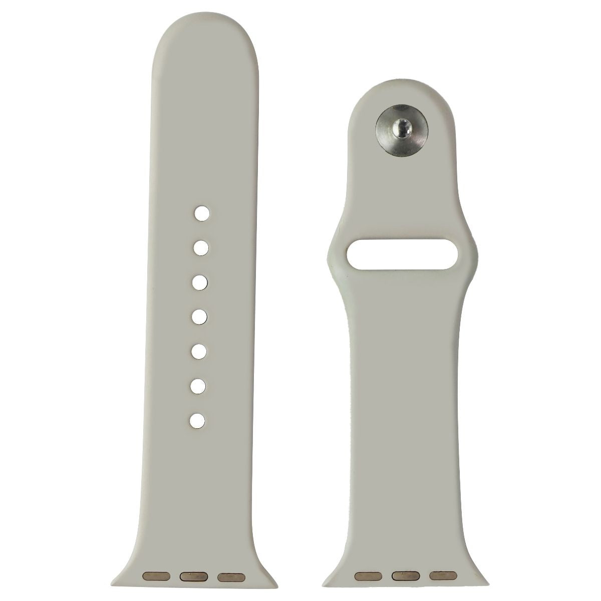 Apple 40mm Sport Band for Apple Watch 38/40/41mm - Stone/Silver (S/M Only) Smart Watch Accessories - Watch Bands Apple    - Simple Cell Bulk Wholesale Pricing - USA Seller