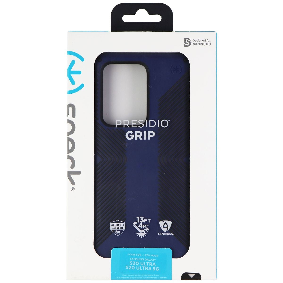 Speck Samsung Galaxy S20 Presidio Pro case in Blue/Black Speck Samsung Galaxy S20 Presidio Pro case in Blue/Black