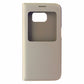 Samsung S-View Flip Cover Case for Samsung Galaxy S7 - Gold / Clear Cell Phone - Cases, Covers & Skins Samsung    - Simple Cell Bulk Wholesale Pricing - USA Seller