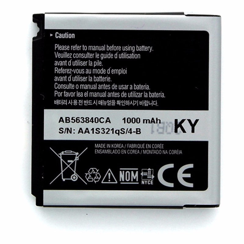 OEM Samsung AB563840CA 1000 mAh Replacement Battery for R350/M800/T929/M560 Cell Phone - Batteries Samsung    - Simple Cell Bulk Wholesale Pricing - USA Seller