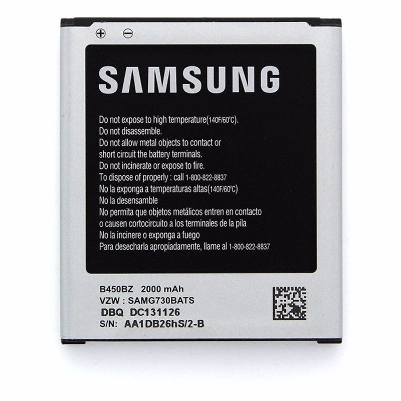 Samsung G730V 2000 mAh Battery - B450BZ OEM Cell Phone - Batteries Samsung    - Simple Cell Bulk Wholesale Pricing - USA Seller