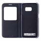 Samsung S-View Flip Cover Case for Samsung Galaxy S7 - Black Cell Phone - Cases, Covers & Skins Samsung    - Simple Cell Bulk Wholesale Pricing - USA Seller