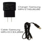 Samsung (ETA0U60JBEGSTA) Travel Charger & Cable for Micro USB Devices - Black Cell Phone - Cables & Adapters Samsung    - Simple Cell Bulk Wholesale Pricing - USA Seller