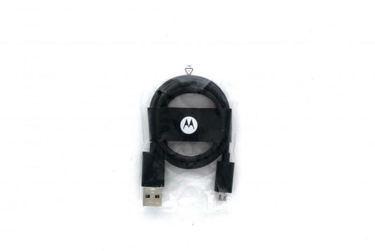 Motorola (SKN6449A) 3.3-Foot Charge & Sync Cable for Micro USB Devices  - Black Cell Phone - Cables & Adapters Motorola    - Simple Cell Bulk Wholesale Pricing - USA Seller