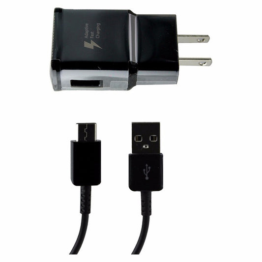 Samsung (EP-TA20JBE) 5V 2A Fast Charger & Cable for USB-C Devices - Black Cell Phone - Cables & Adapters Samsung    - Simple Cell Bulk Wholesale Pricing - USA Seller