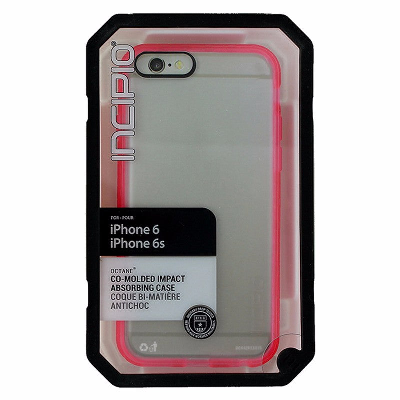 Incipio Octane Series Case for Apple iPhone 6s and 6 - Frost / Neon Pink Cell Phone - Cases, Covers & Skins Incipio    - Simple Cell Bulk Wholesale Pricing - USA Seller