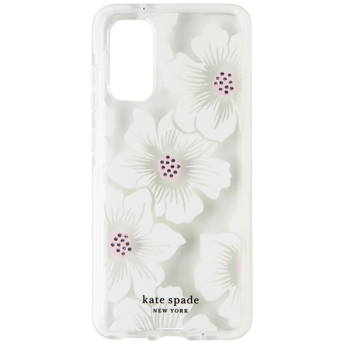 Kate Spade Defensive Hardshell Case for Samsung Galaxy S20 - Hollyhock Floral Cell Phone - Cases, Covers & Skins Kate Spade    - Simple Cell Bulk Wholesale Pricing - USA Seller