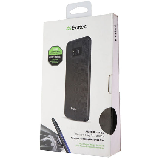 Evutec AERGO Ballistic Nylon Case & Vent Mount Combo for Galaxy (S8+) - Black Cell Phone - Cases, Covers & Skins Evutec    - Simple Cell Bulk Wholesale Pricing - USA Seller