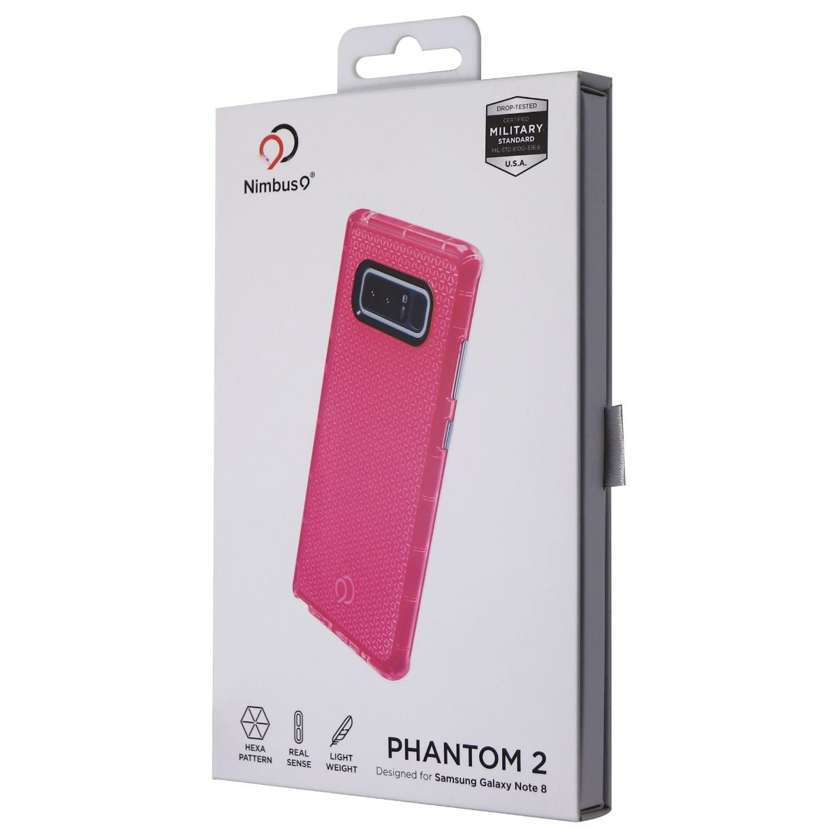 Nimbus9 Phantom 2 Series Case for Samsung Galaxy Note 8 - Pink Cell Phone - Cases, Covers & Skins Nimbus9    - Simple Cell Bulk Wholesale Pricing - USA Seller