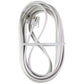 Insignia 7-Foot Line Cord - White (NS-TPLC7) DSL, Phone Cables (RJ-11) Insignia    - Simple Cell Bulk Wholesale Pricing - USA Seller