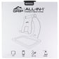 GRIP All-In-1 Phone and Tablet Stand for Viewing and Reading - Silver/Black iPad/Tablet Accessories - Mounts, Stands & Holders Grip    - Simple Cell Bulk Wholesale Pricing - USA Seller