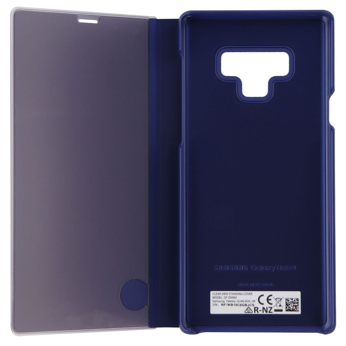 Samsung S-View Flip Cover Case w/ Kickstand for Samsung Galaxy Note 9 - Blue Cell Phone - Cases, Covers & Skins Samsung    - Simple Cell Bulk Wholesale Pricing - USA Seller